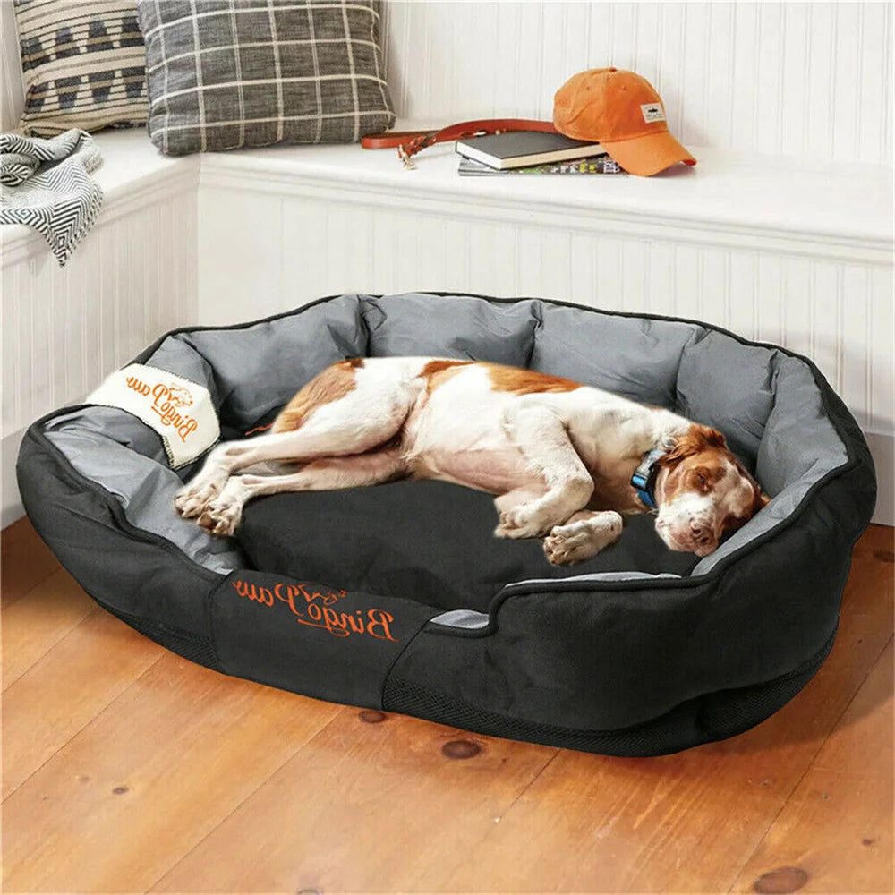 Borwart Orthopedic Waterproof Dog Bed Sofa With Washable Removable Cover