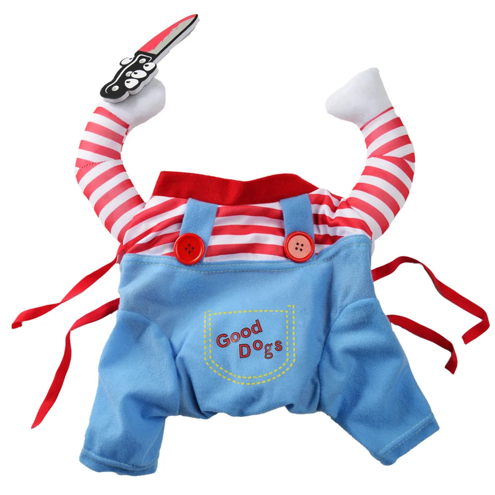 Halloween Dog And Cat Costume Pullover Cosplay Outfit