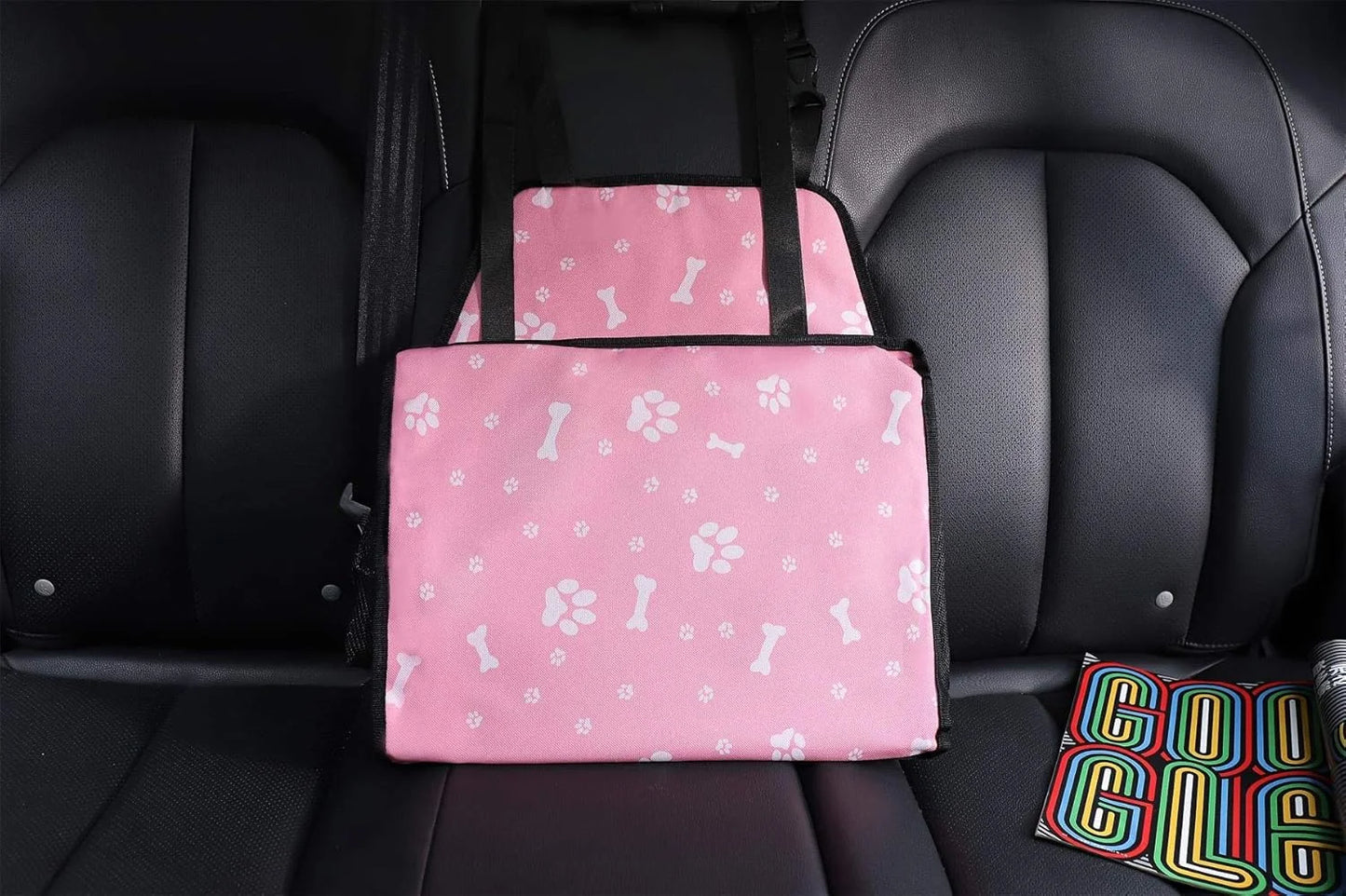 Waterproof Pet Car Seat For Small Dogs Cats Oxford Booster With Seatbelt