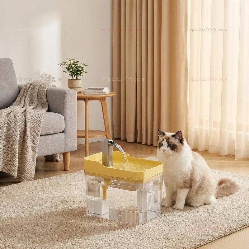 MIVM Cat Water Fountain Auto Filter Circulating USB Dispenser