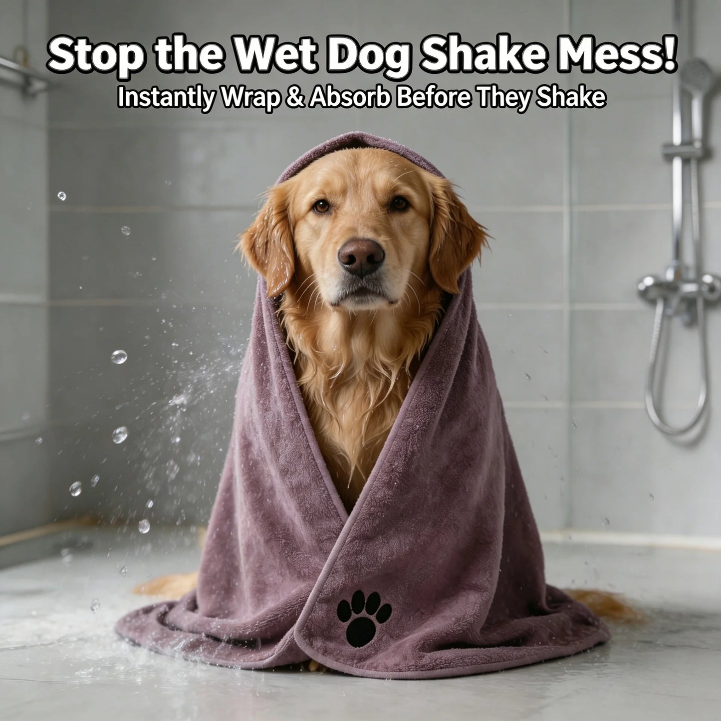 Pet Bath Towel Microfiber Quick Dry For Dogs And Cats
