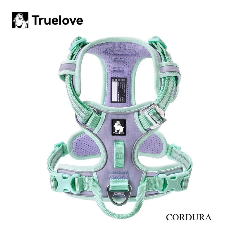 TRUELOVE No Pull Dog Harness Reflective Breathable Adjustable Vest
