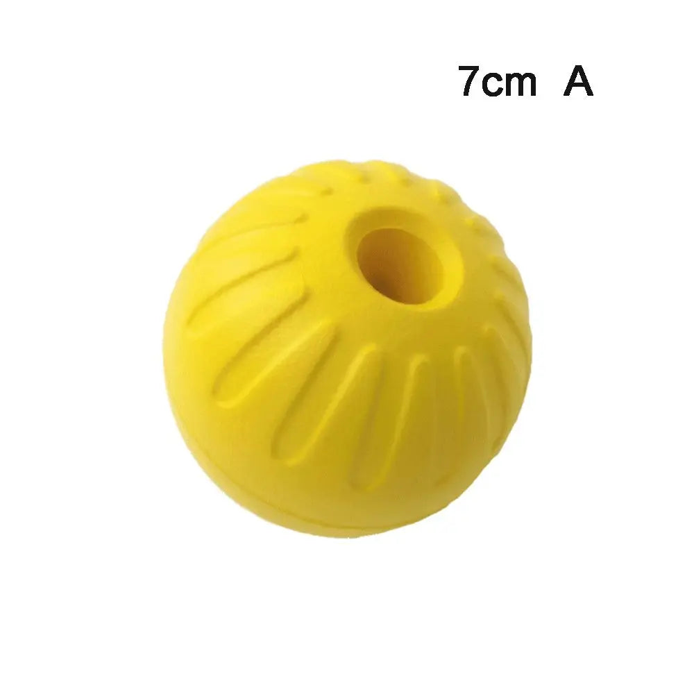 Indestructible Rubber Ball Dog Toy Interactive Chew Fetch Bite Toy