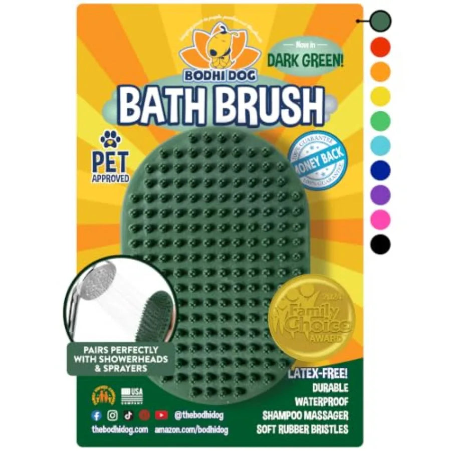 Stainless Steel Pet Shampoo Brush For Dogs And Cats