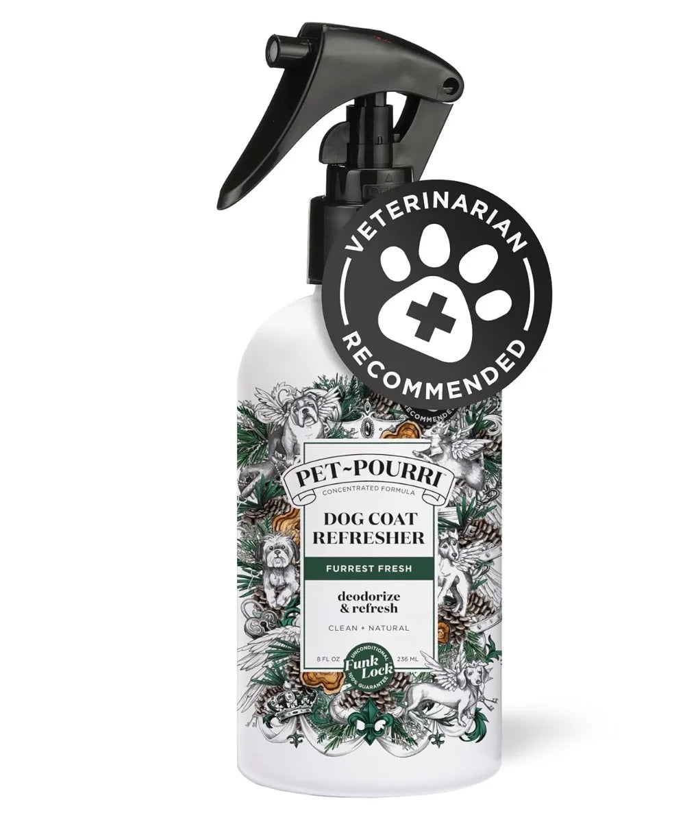 Natural Dog Deodorizing Spray Odor Neutralizer With Essential Oils