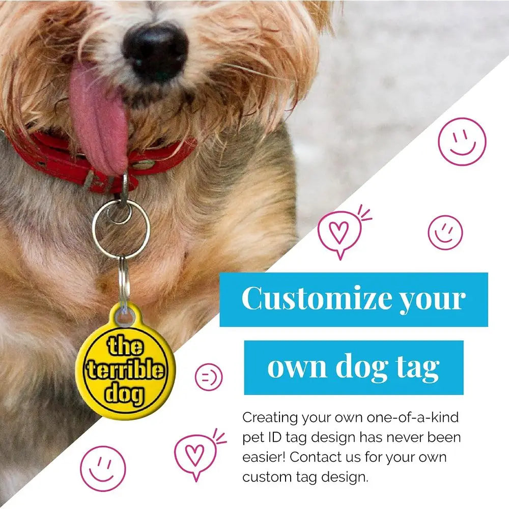 Cat Or Dog Tag Personalized Pet Name Tag Designed For Pets
