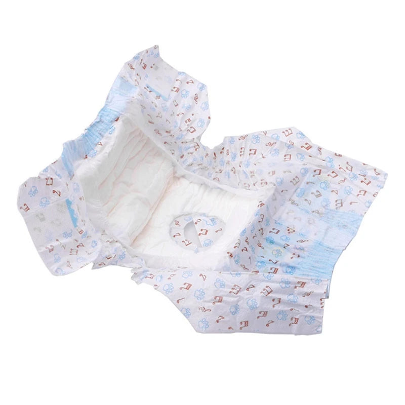 Dog Diapers 12 Pack Disposable Leakproof Nappies For Pets
