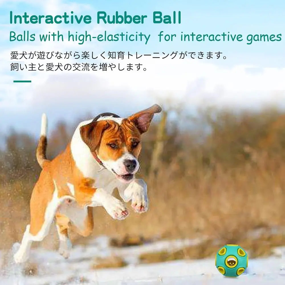 Interactive Squeaking Dog Balls For Small Puppies Durable Toys