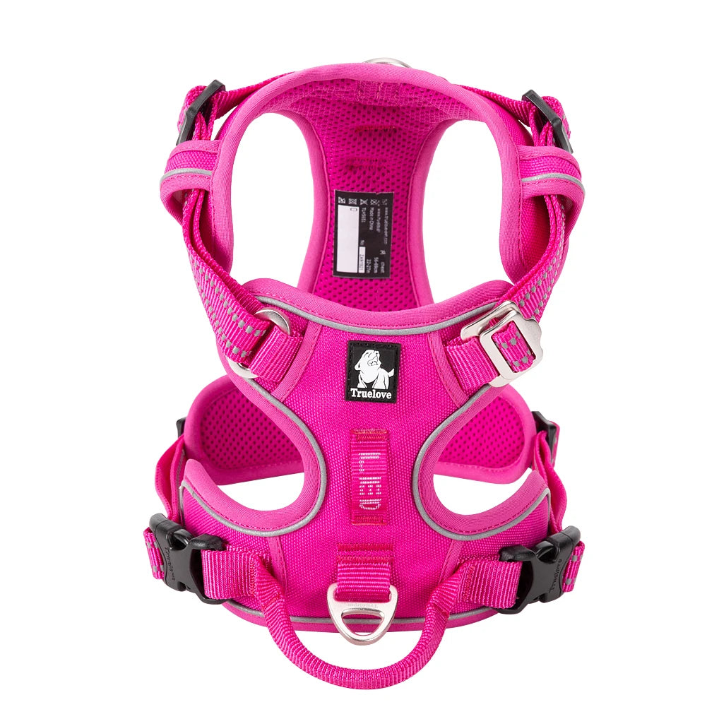 TRUELOVE No Pull Dog Harness Reflective Breathable Adjustable Vest