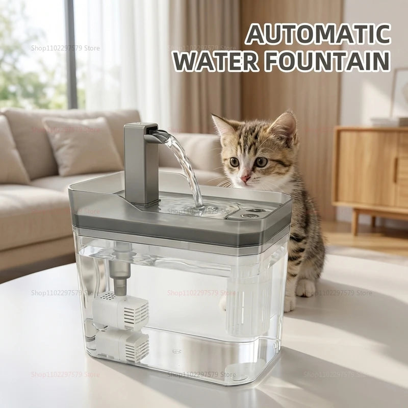 MIVM Cat Water Fountain Auto Filter Circulating USB Dispenser