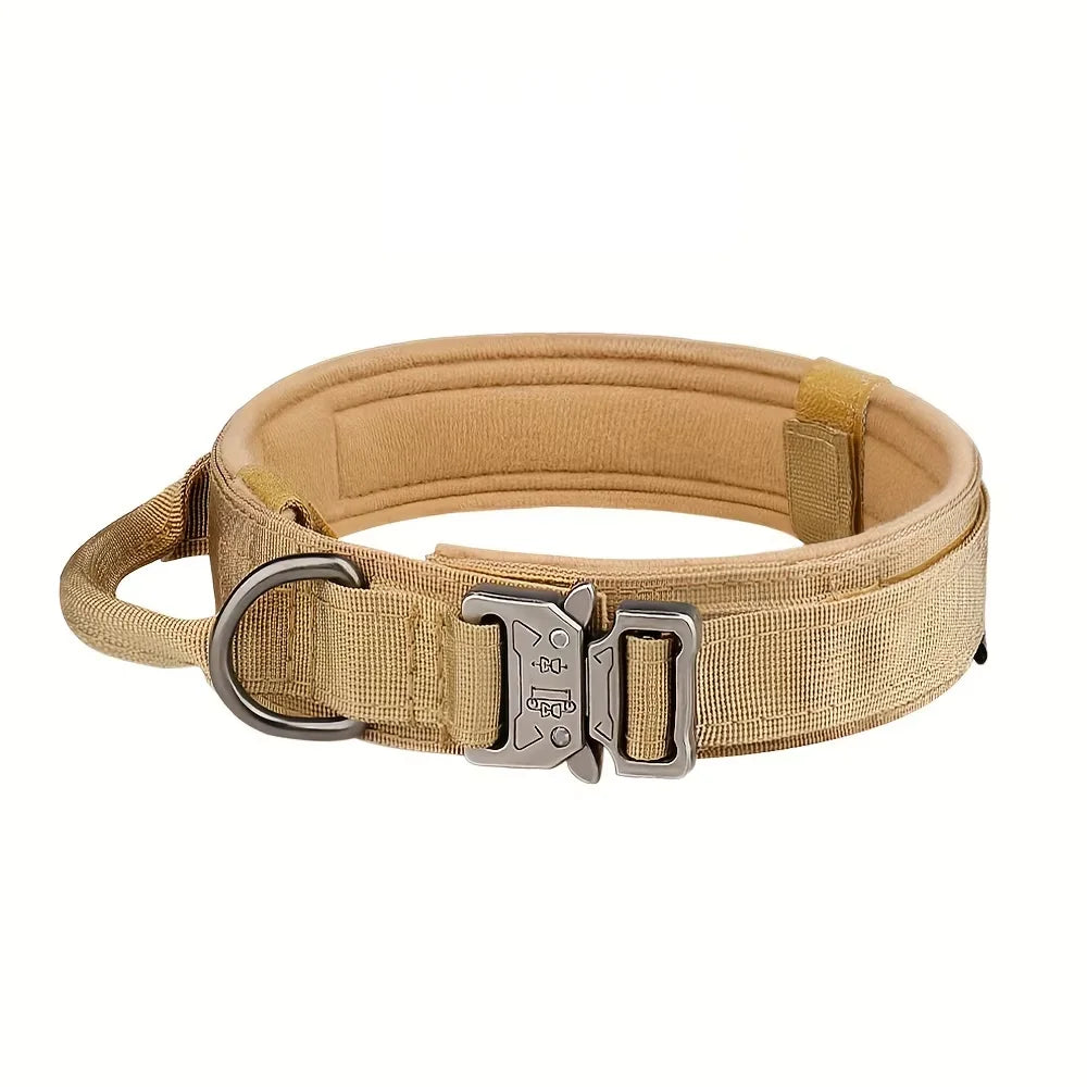 Nylon Adjustable Tactical Dog Training Collar And Leash Set