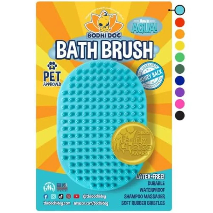 Stainless Steel Pet Shampoo Brush For Dogs And Cats