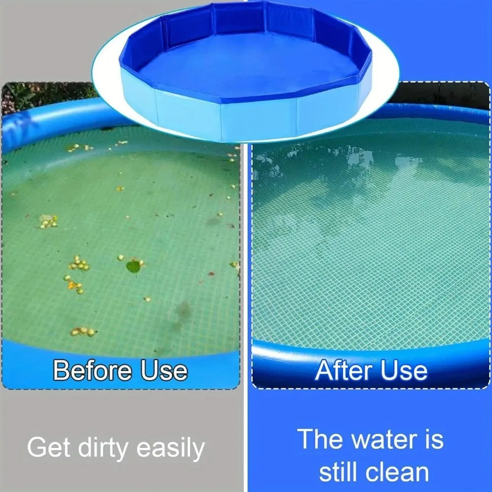 Collapsible Pet Bath Tub Foldable Pool For Dogs And Cats
