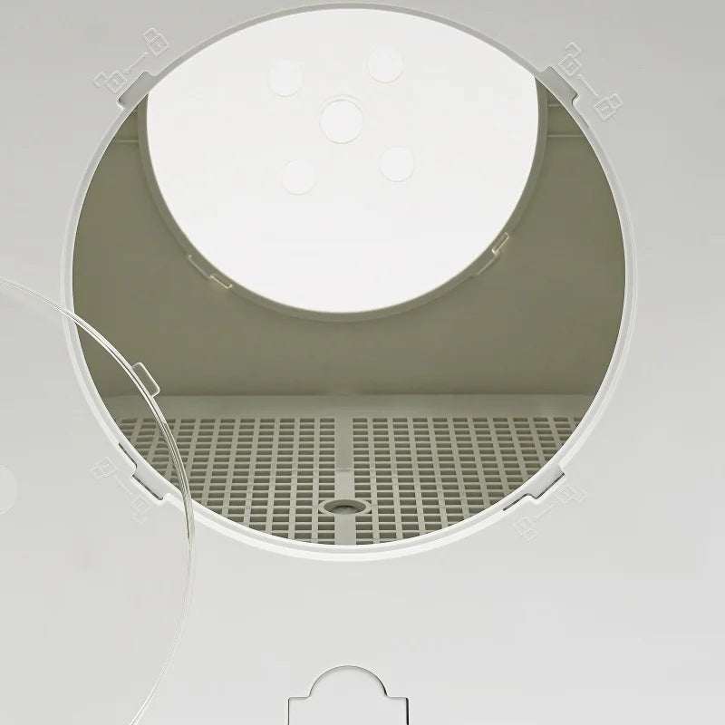 Foldable Pet Dryer Box 800W 360 Degree Air Drying Cage