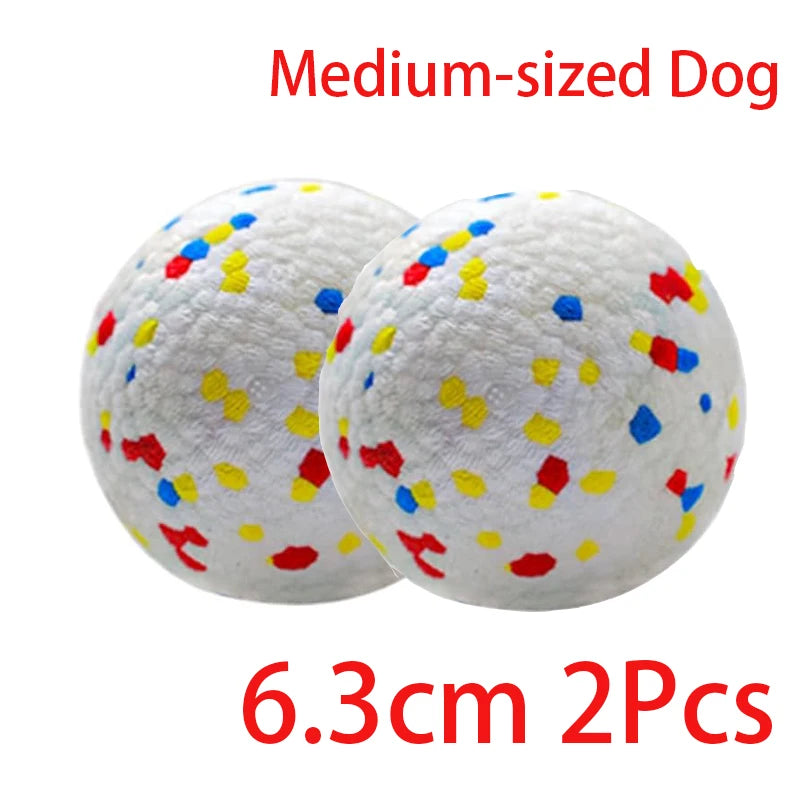 Solid Bite Resistant Dog Chew Ball High Elasticity Pet Toy