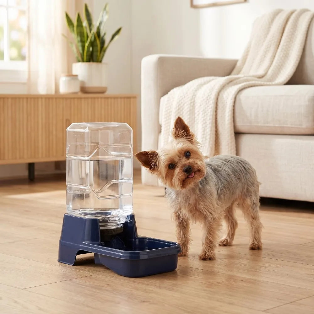 Vibrant Life 0.4 Gallon Gravity Waterer Dispenser For Small Pets