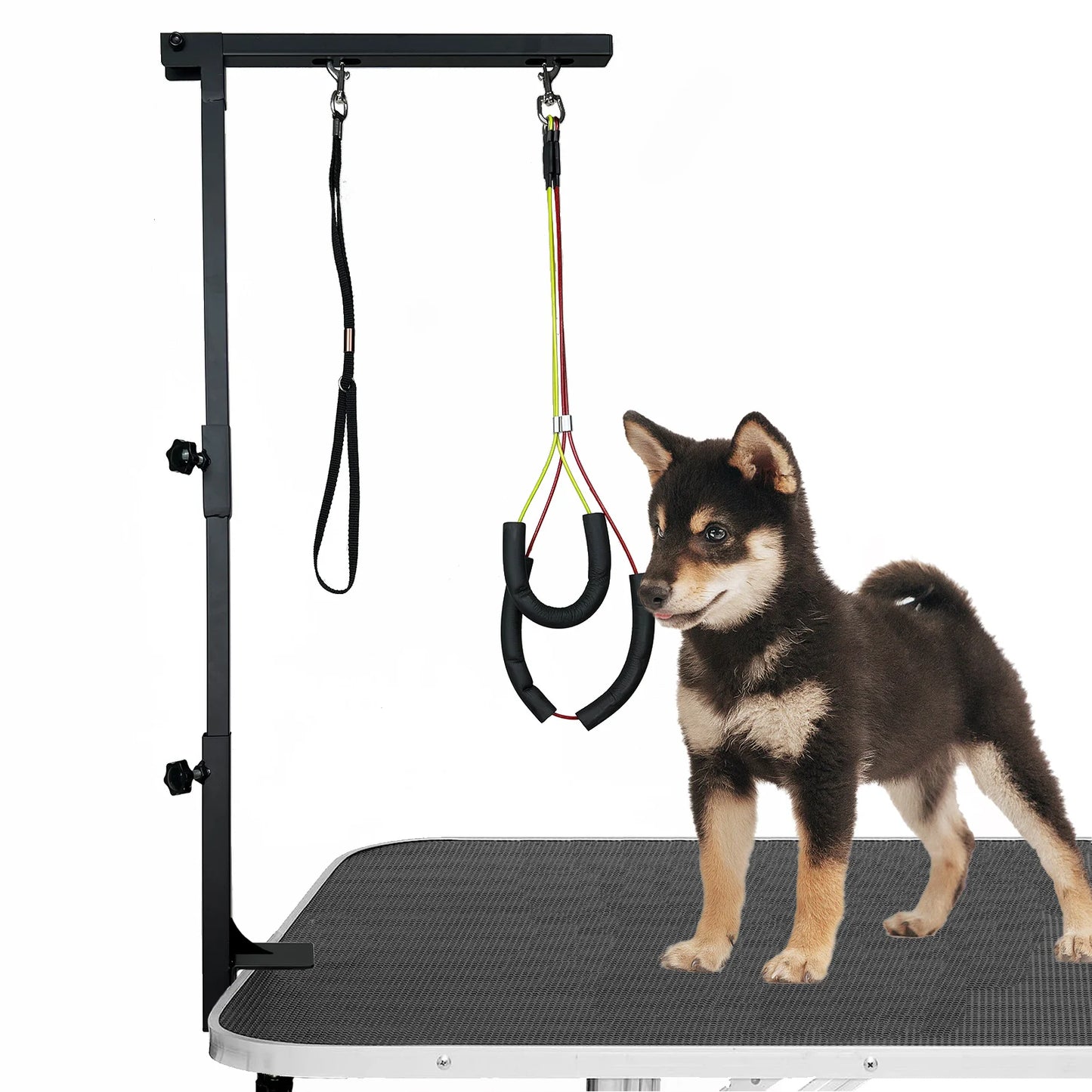 Adjustable Dog Grooming Arm With Clamp And Loops Accessory