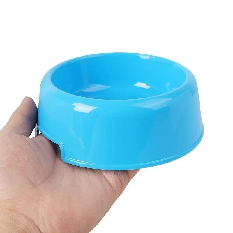 Plastic Pet Bowls For Dogs And Cats Feeding Water Dish