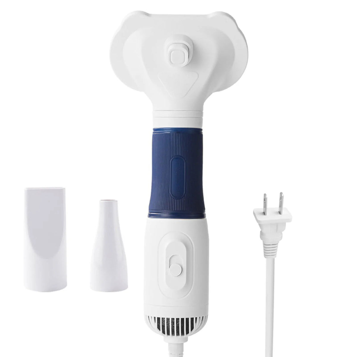 Pet Hair Dryer With Slicker Brush For Cat Grooming