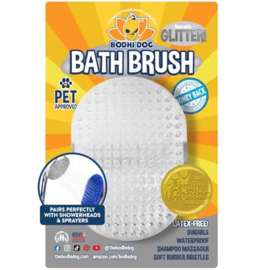 Stainless Steel Pet Shampoo Brush For Dogs And Cats