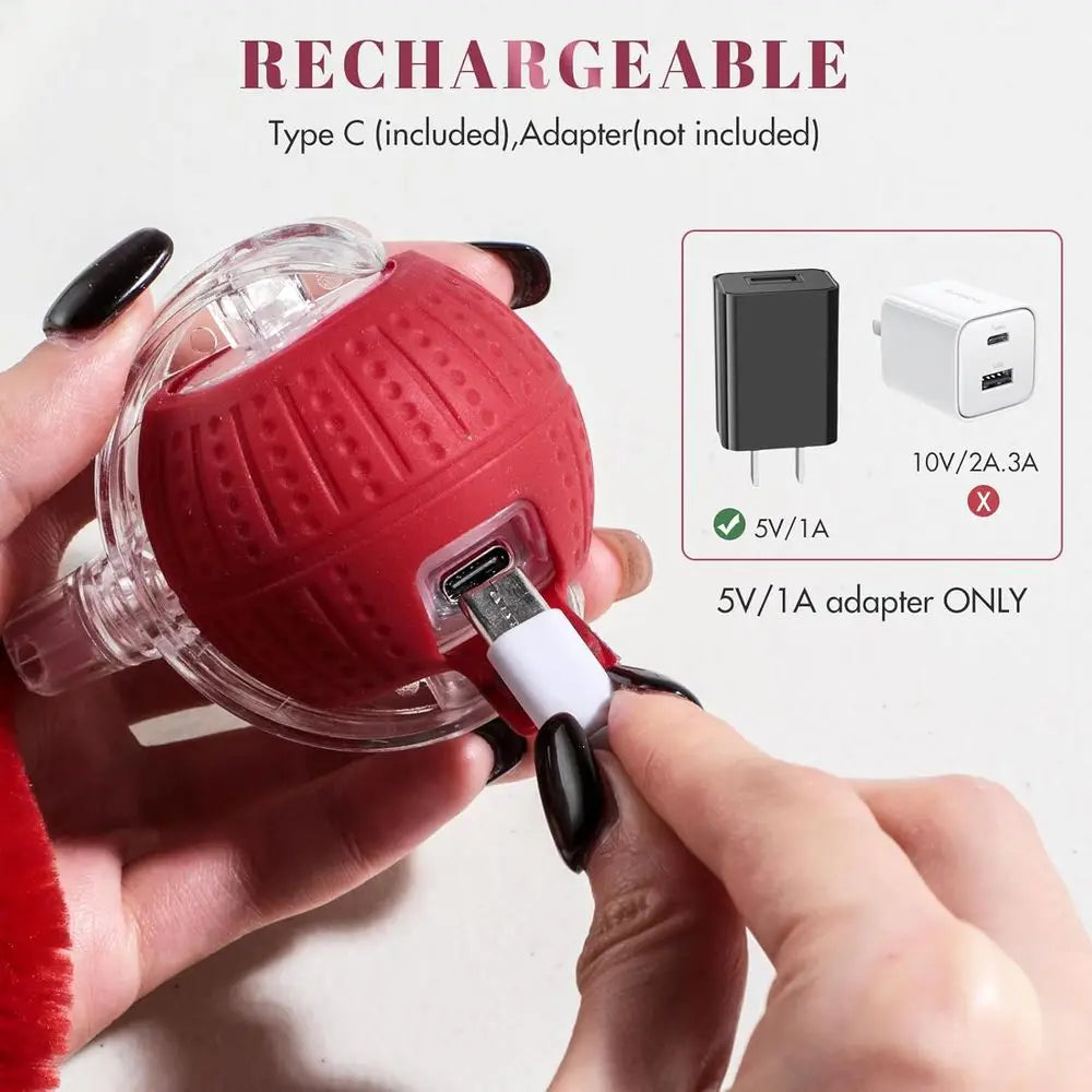 Interactive Automatic Rolling Cat Toy For Playful Indoor Pets