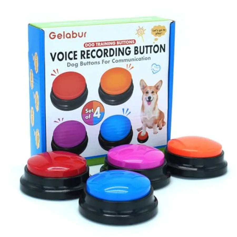 Dog Talk Buttons Starter Set For Training And Communication