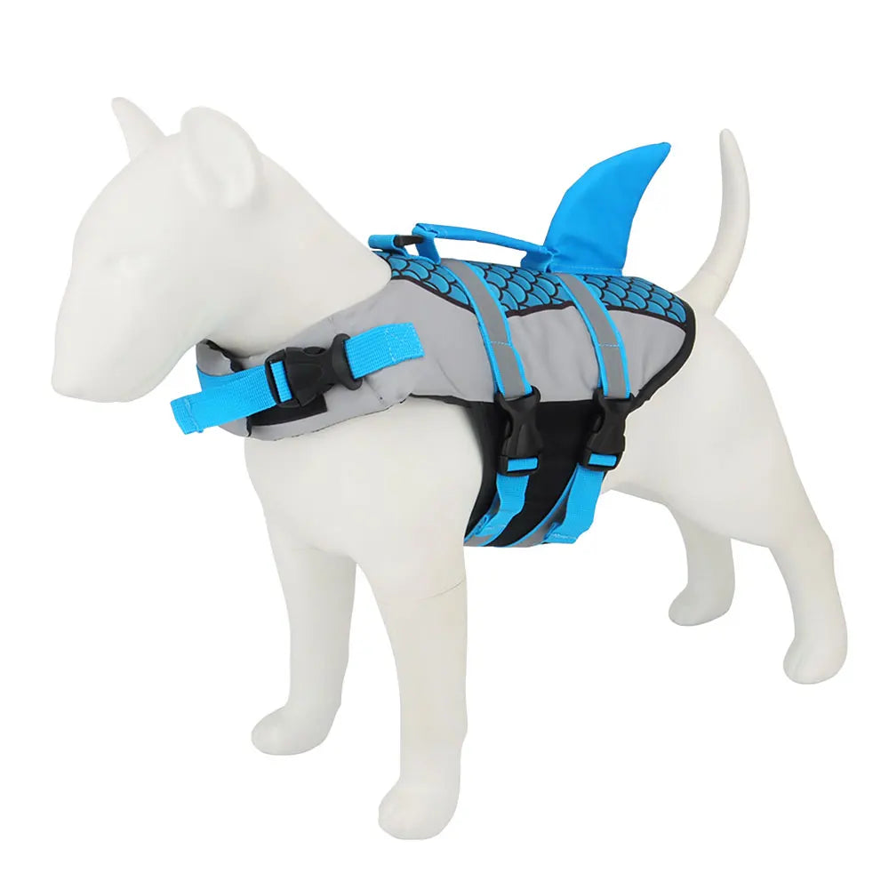 Dog Life Jacket Vest Harness For Swimming Summer Pet Swimwear
