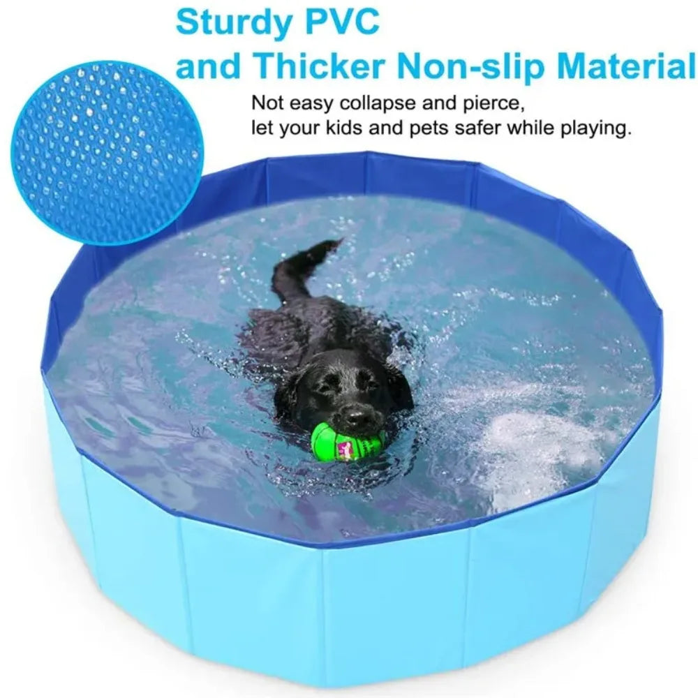 Collapsible Pet Bath Tub Foldable Pool For Dogs And Cats