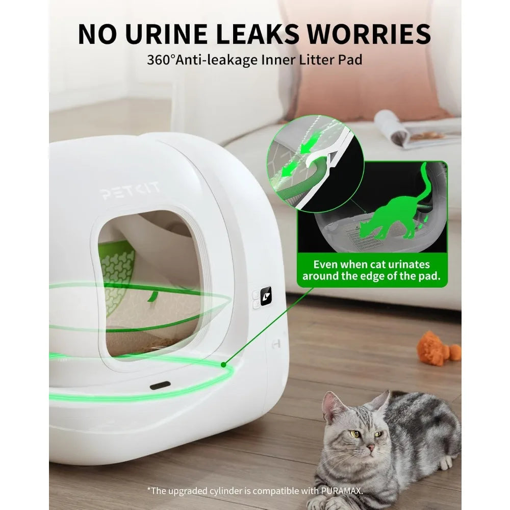 PuraMax 2 Self Cleaning Cat Litter Box With App Control