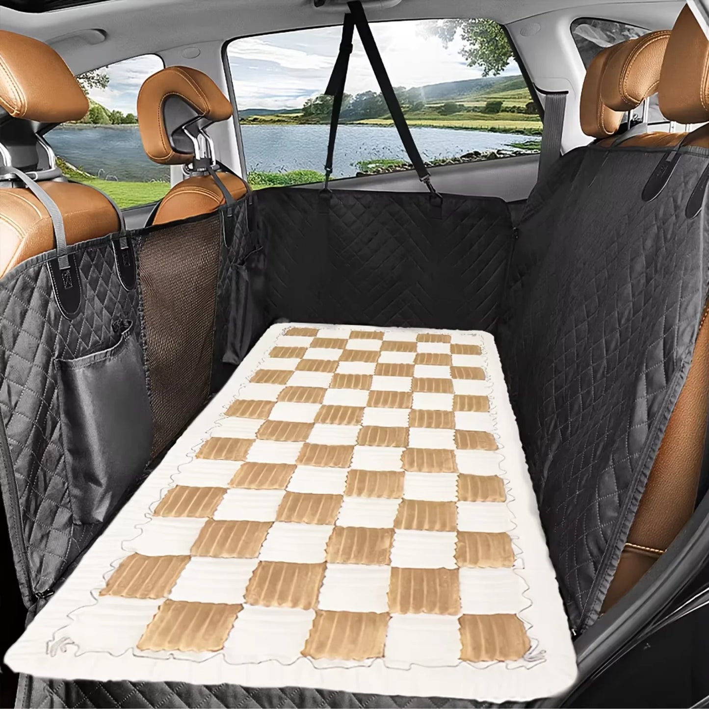 Dog Bed Warm Mat Seat Cover Anti Slip Washable Cushion