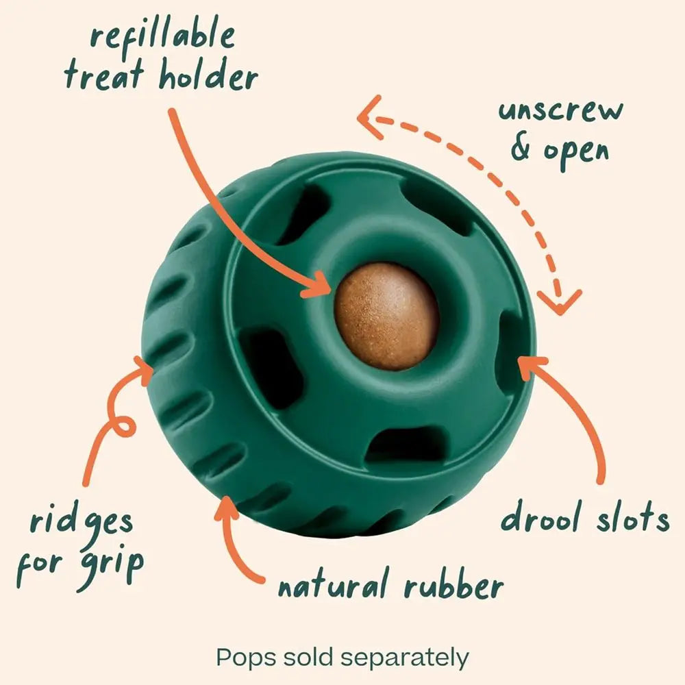 Interactive Dog Ball Toy For LongLasting Fun And Treat Dispenser