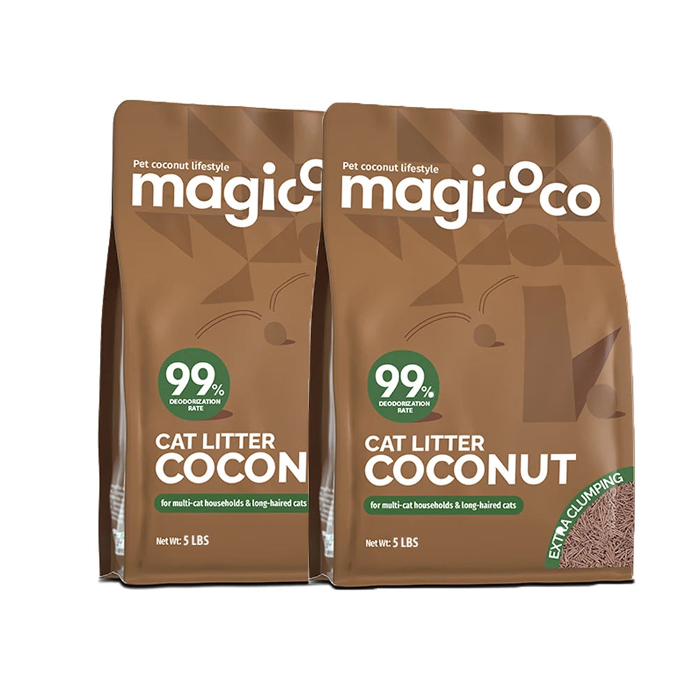Bioline Coconut Cat Litter 99 Percent Odor Control Flushable