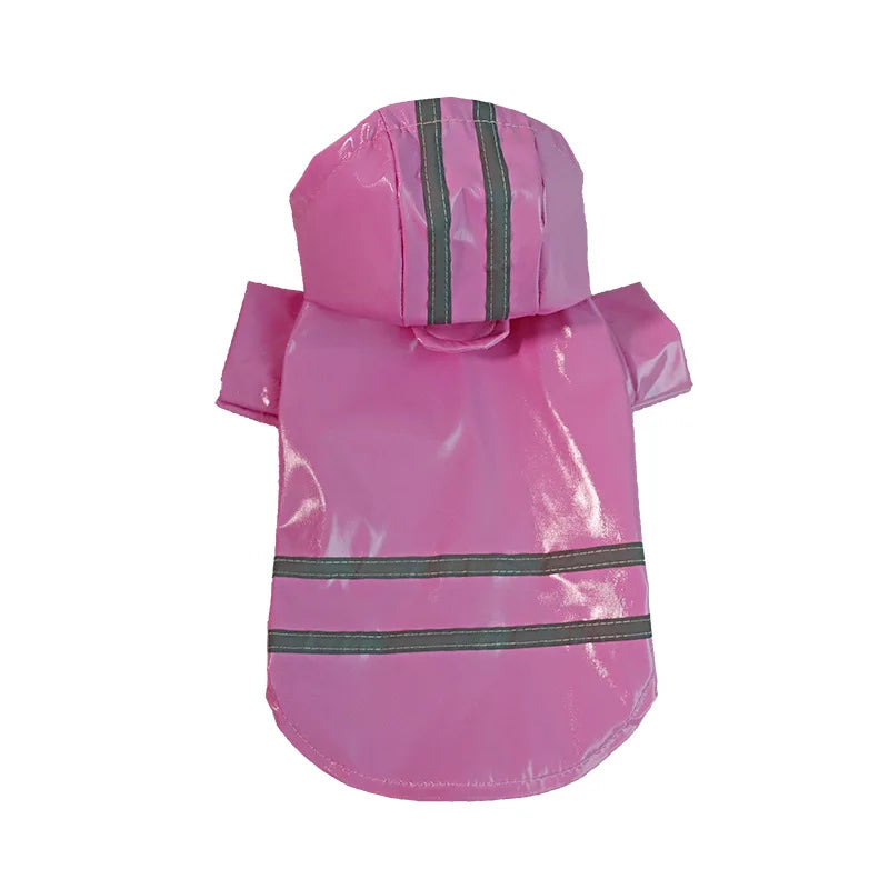 PU Waterproof Dog Raincoat With Hood For Cats And Dogs