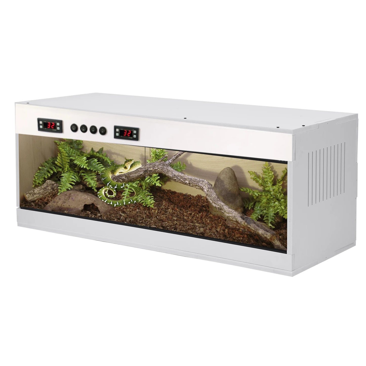 Stackable Reptile Terrarium PVC Bearded Dragon Enclosure For Pets