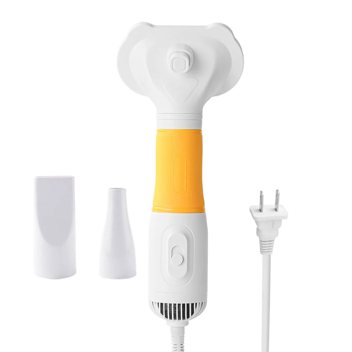 Pet Hair Dryer With Slicker Brush For Cat Grooming