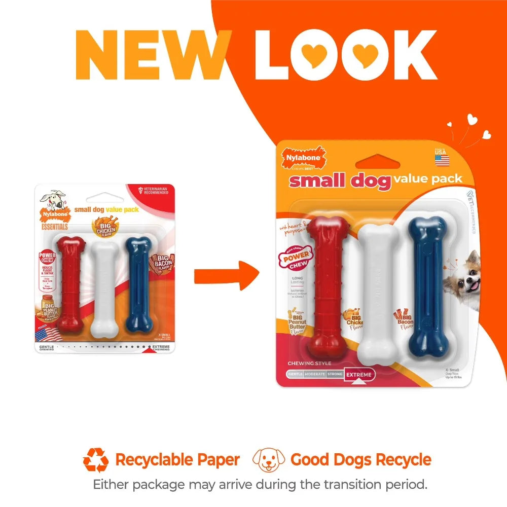 Durable Small Dog Chew Toys for Aggressive Chewers and Teething