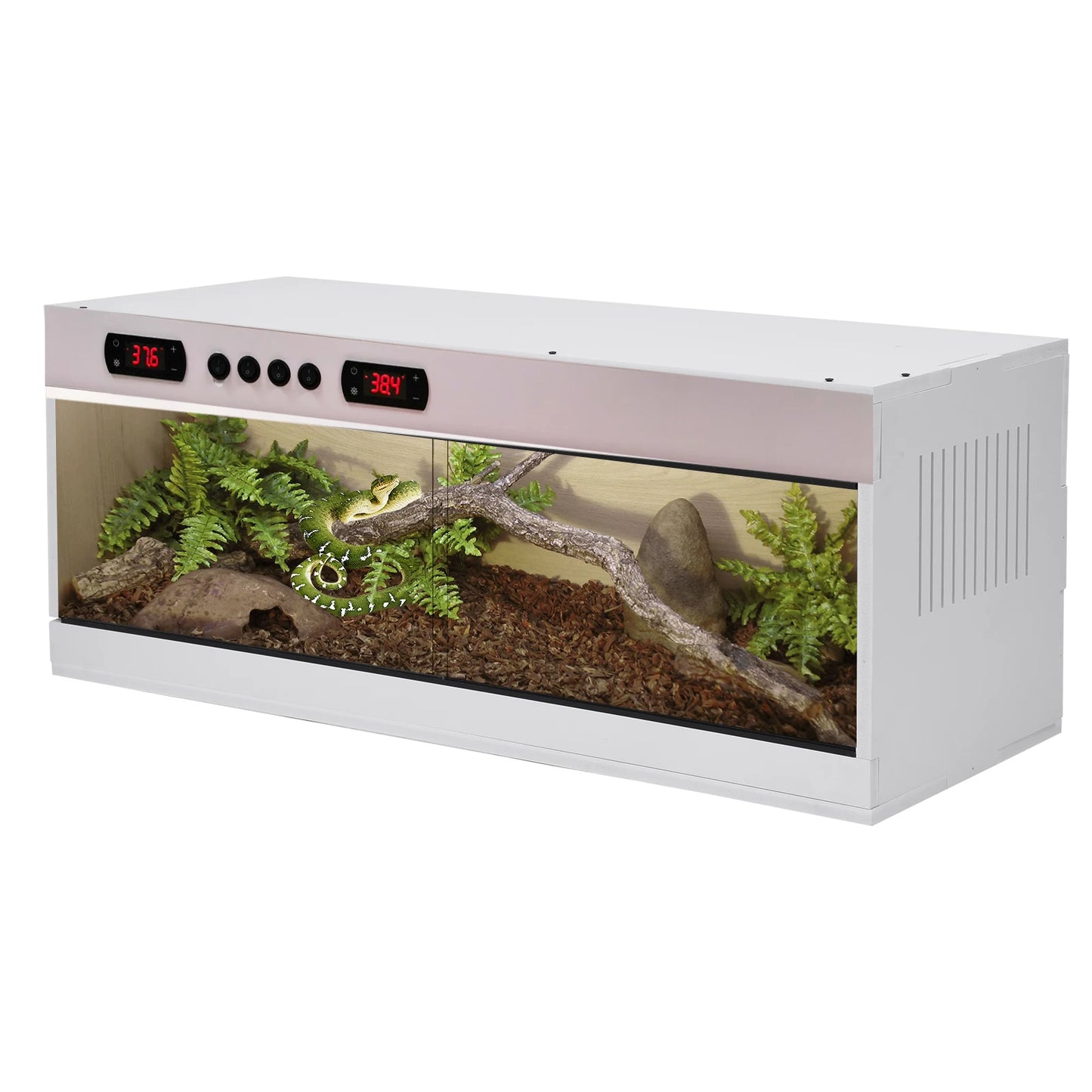 Stackable Reptile Terrarium PVC Bearded Dragon Enclosure For Pets
