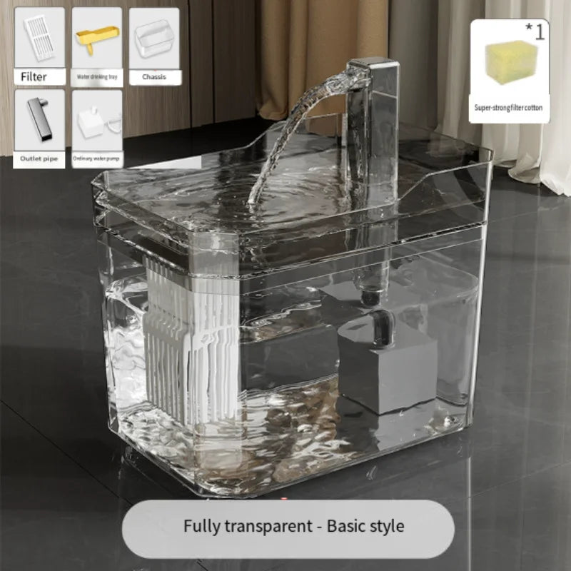 MIVM Cat Water Fountain Auto Filter Circulating USB Dispenser
