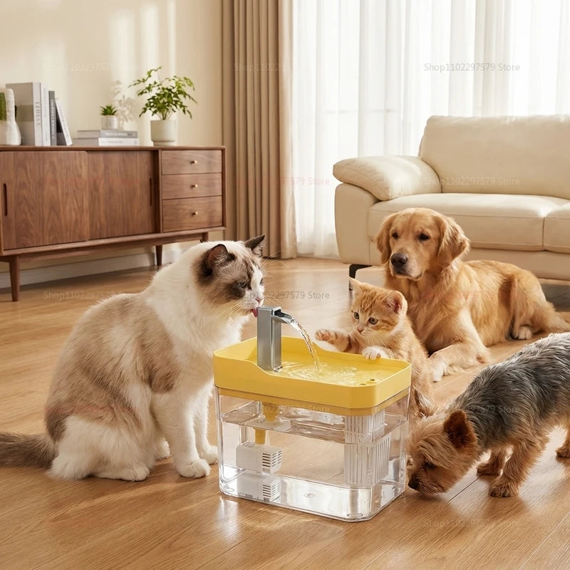 MIVM Cat Water Fountain Auto Filter Circulating USB Dispenser