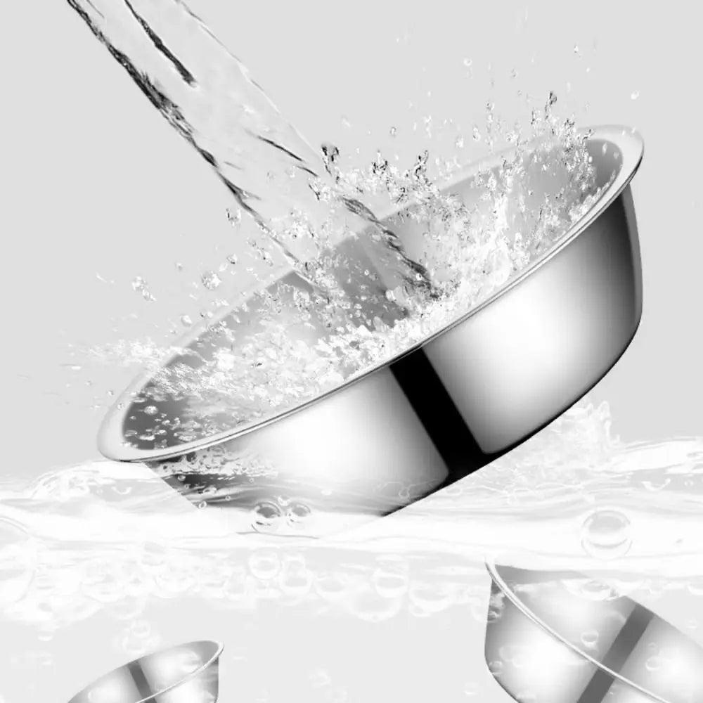 Stainless Steel Pet Bowl Water Feeder For Dogs And Cats