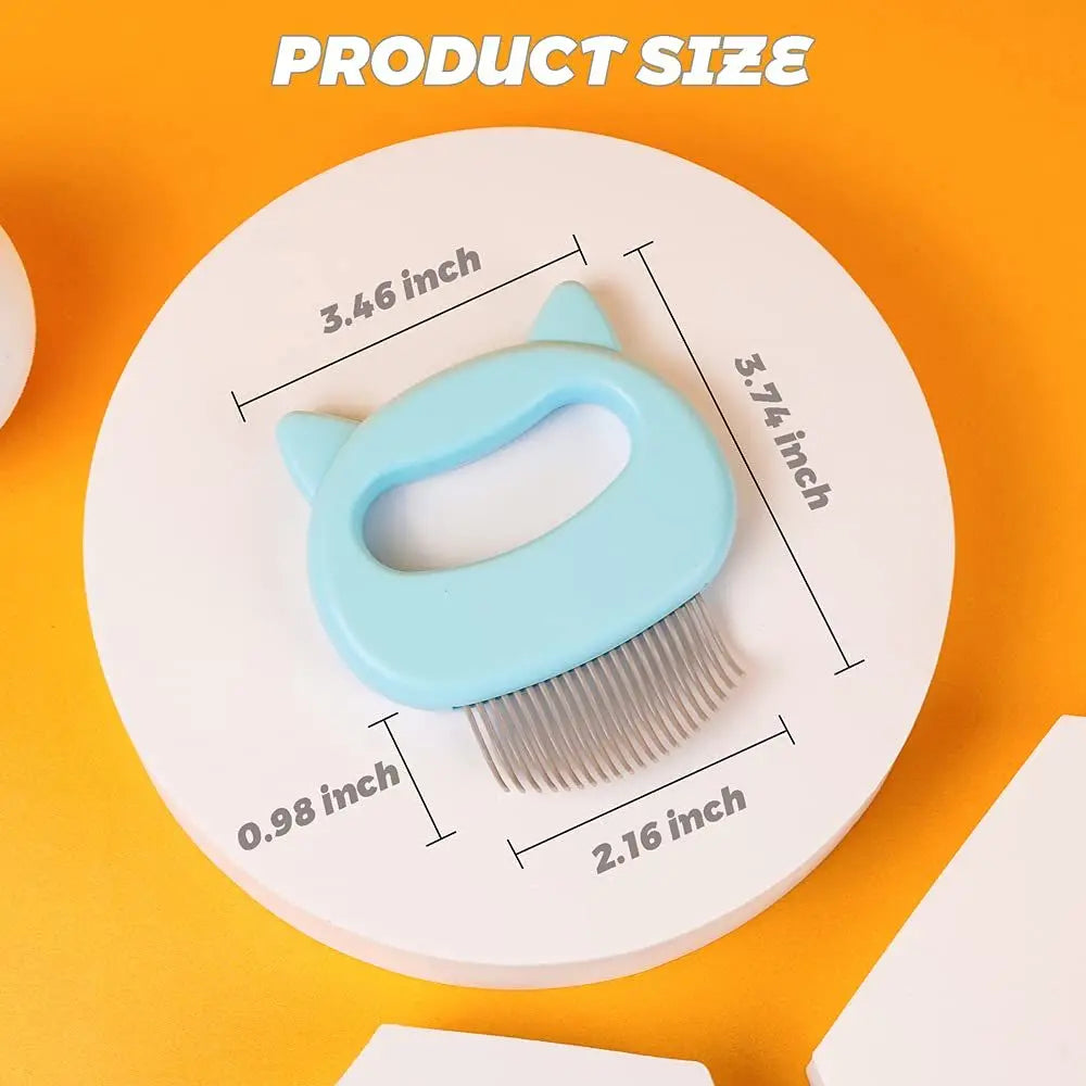 Cat Deshedding Massage Comb 2 In 1 Gentle Grooming Tool