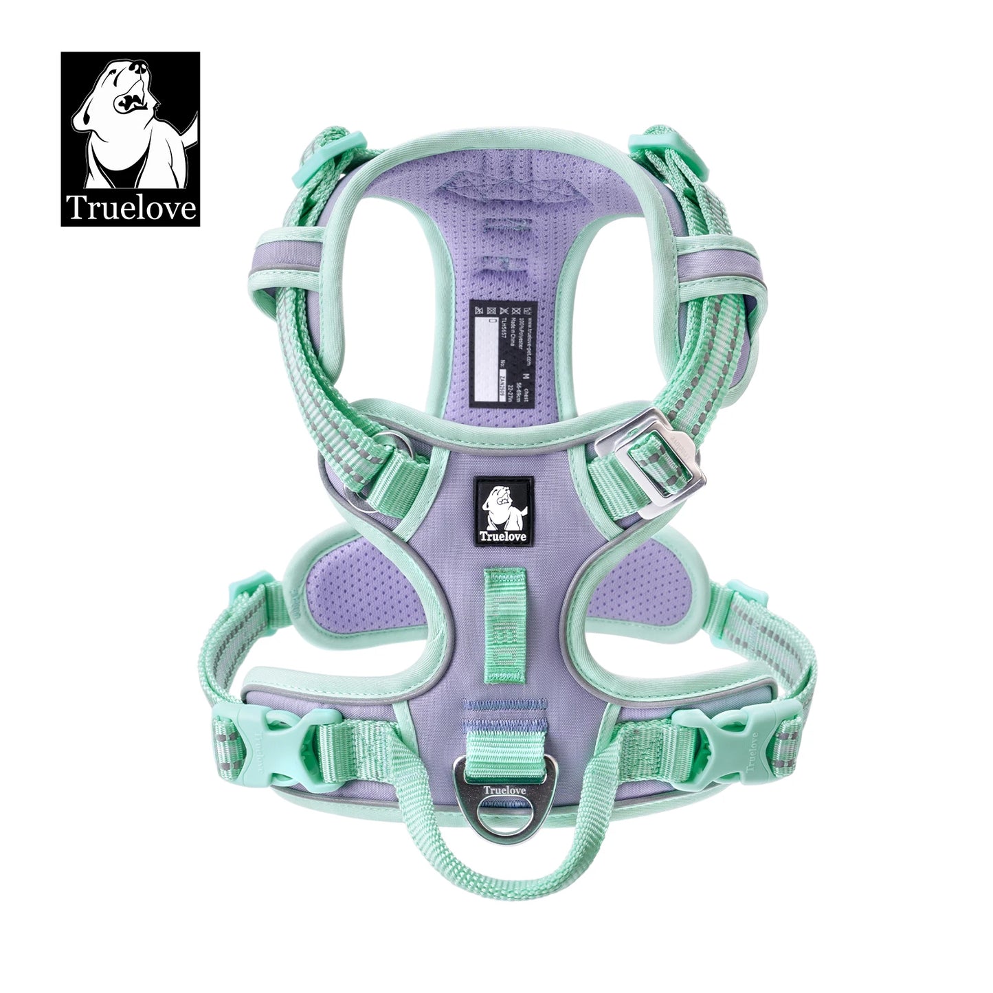 TRUELOVE No Pull Dog Harness Reflective Breathable Adjustable Vest