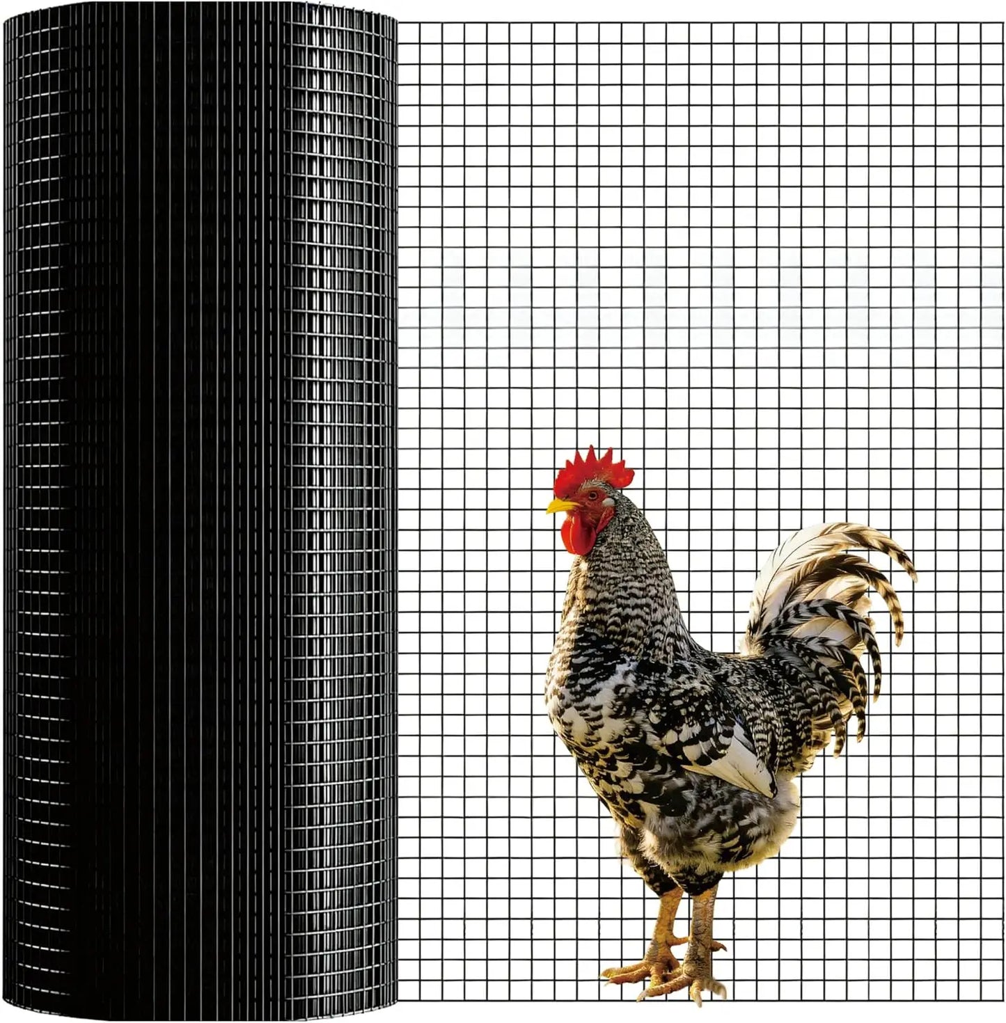 PVC Wire Mesh Hardware Cloth for Poultry and Pet Enclosures