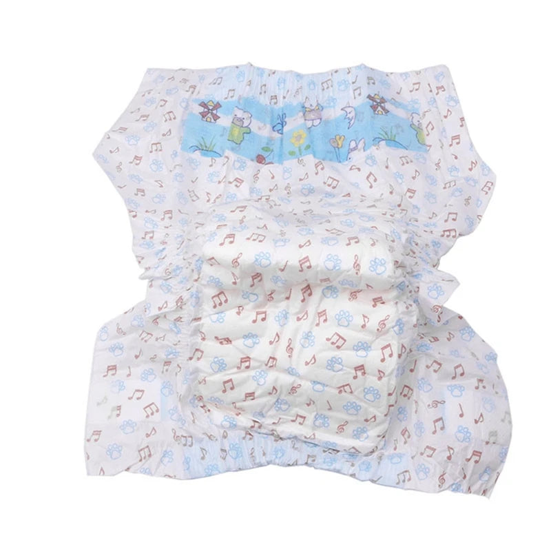 Dog Diapers 12 Pack Disposable Leakproof Nappies For Pets