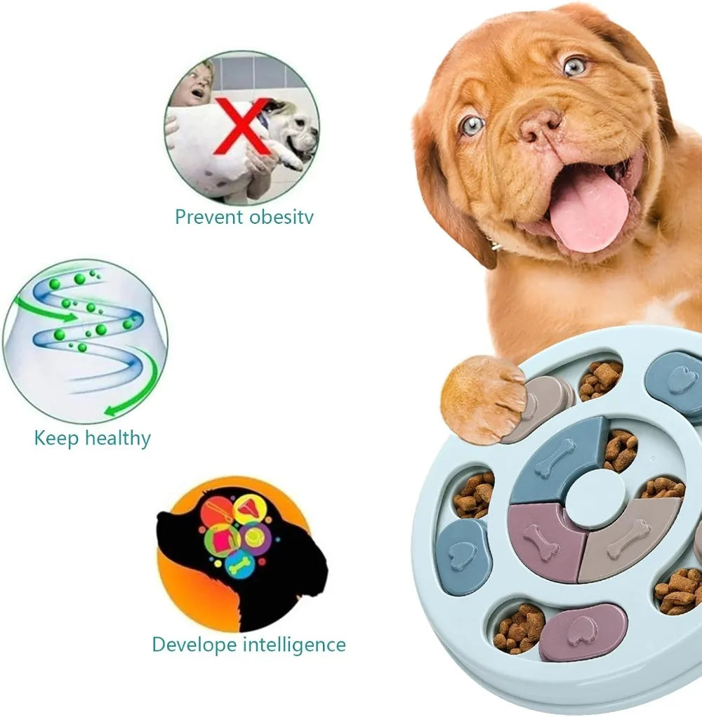 Interactive Dog Puzzle Toy For IQ Training And Mental Enrichment