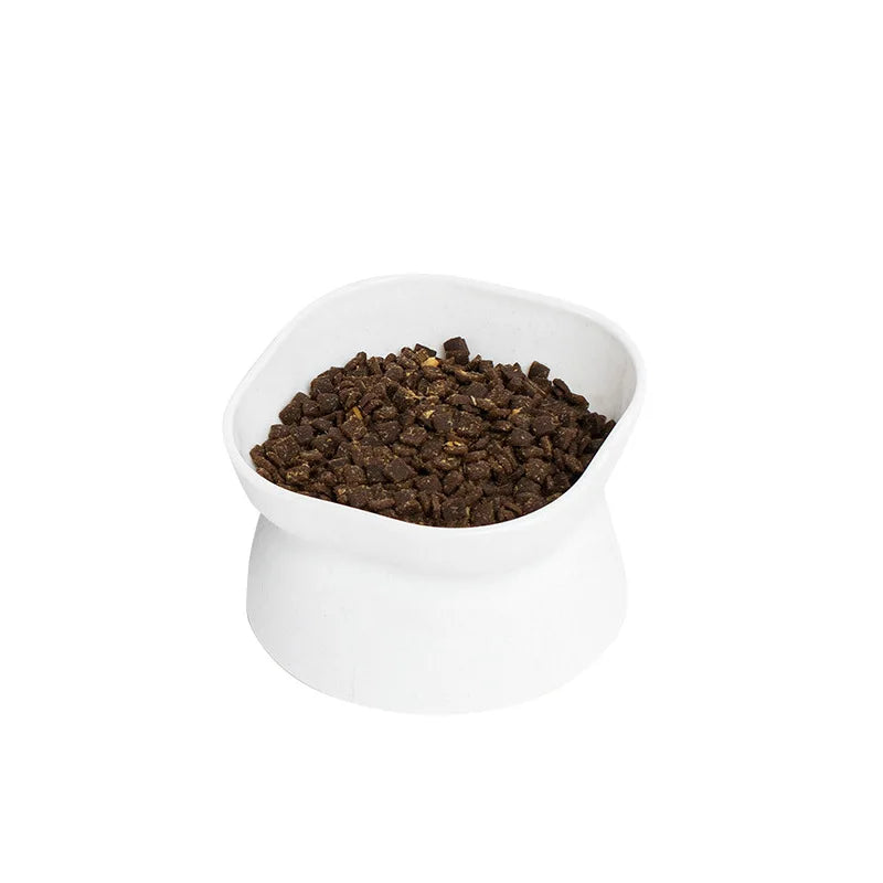 Plastic Elevated Cat And Dog Feeding Bowls For Pets