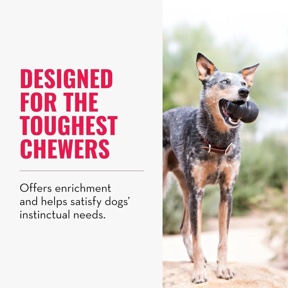 Extreme Dog Chew Toy Durable Natural Rubber for Aggressive Chewers