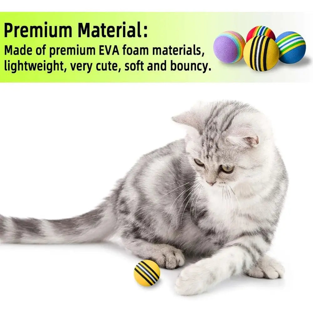 Premium Soft Interactive Pet Soccer Balls For Cats And Dogs