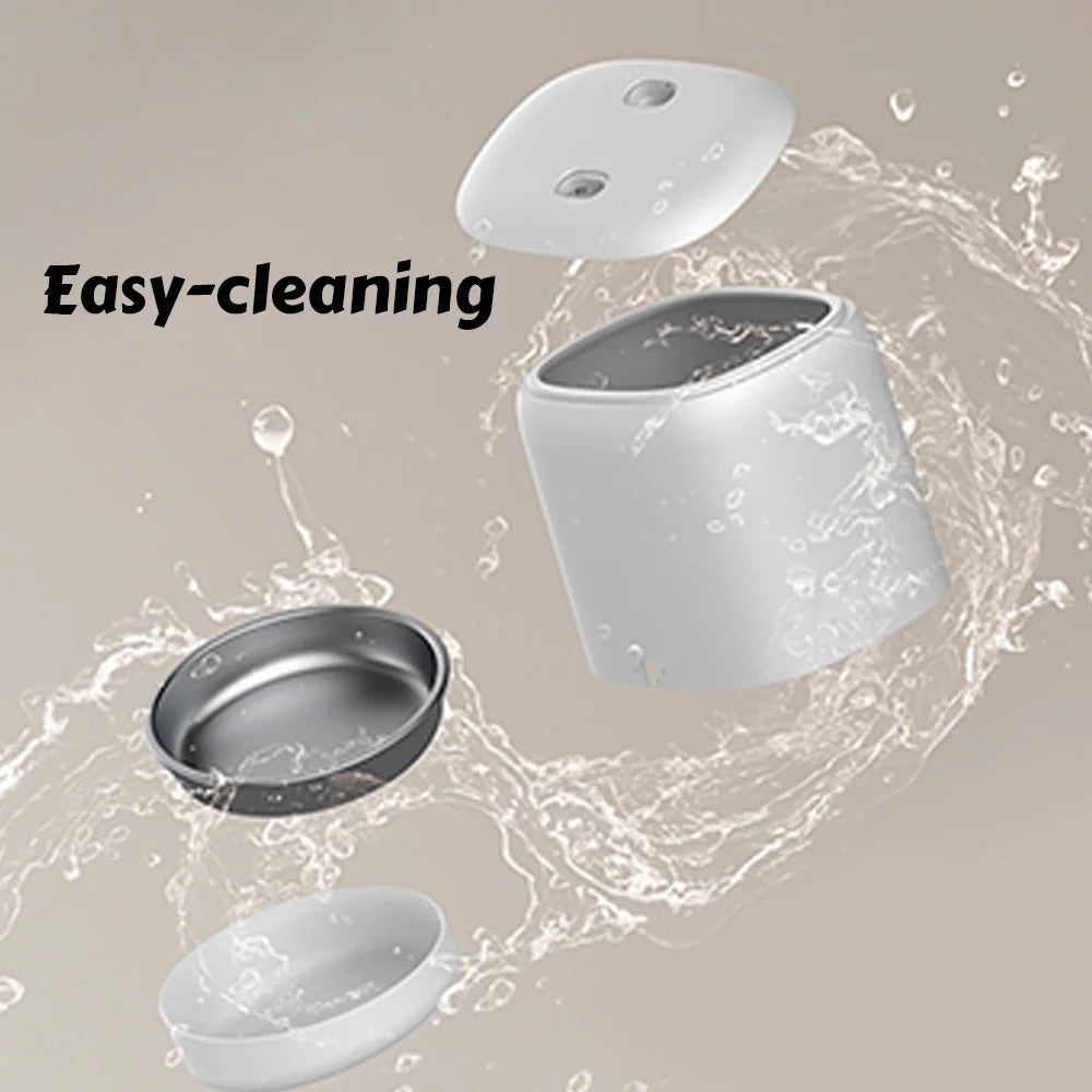Nityers Automatic Cat Feeder With Timed Dispenser And Stainless Bowl