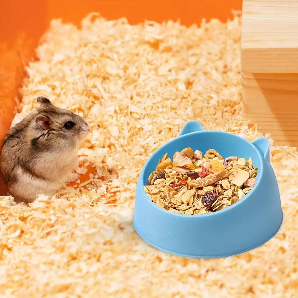 Hamster Feeding Bowl For Small Pets Food Water Dish